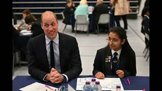 Prince William tells a famous joke to children and they laugh a lot [upl. by Berkin]