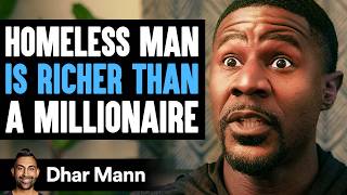 HOMELESS MAN Is Richer Than A MILLIONAIRE  Dhar Mann Studios [upl. by Redwine]