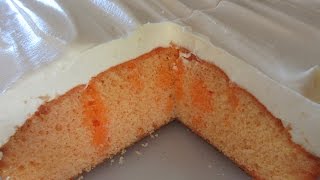 ORANGE DREAMSICLE CAKE  How to make ORANGE CAKE Recipe [upl. by Gothar134]