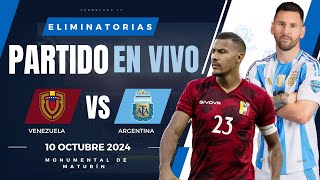 🔴 Venezuela vs Argentina EN VIVO  Eliminatorias [upl. by Telimay]