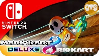 MARIO KART 8 DELUXE EN NINTENDO SWITCH GAMEPLAY EN ESPAÑOL MK8 EpsilonGamex [upl. by Salene]