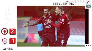 FOGGIAMONTEROSI 2 a 1 gli highlights [upl. by Yeldar]