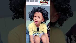 WIG KRIBO TIAN DI BUANG AZKA😬😅🙏 trending comedy humorsegar funny shorts [upl. by Yenittirb427]