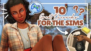 10 BEST Override Mods for The Sims 4 🙊  Links  The Sims 4 Mods Showcase [upl. by Ahsirak]