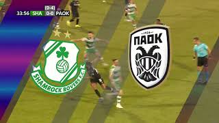 Highlights l Rovers 02 PAOK l UEFA Europa League l 29 August 2024 [upl. by Allcot]