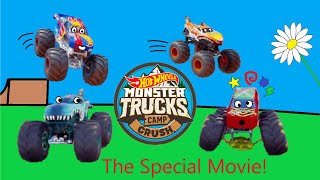 Hot Wheels Monster Trucks Camp Crush the special movie [upl. by Ramraj21]