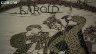 The Bayeux Tapestry  Seven Ages of Britain  BBC One [upl. by Aeikan]