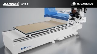 CENTROS DE TRABAJO NESTING CNC MARZICA KDT SKYNEST [upl. by Adnolor]