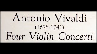 Vivaldi  Monica Huggett Four Violin Concerti  London Vivaldi Orchestra VINYL [upl. by Senzer]