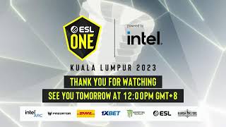 ESL One Kuala Lumpur 2023  Stream C Day 1 [upl. by Isdnyl]