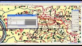 Extraction of Contours from Toposheet [upl. by Dudden949]