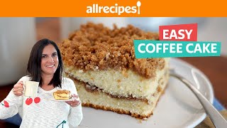 How to make Easy Old Fashioned Coffee Cake with CinnamonStreusel Topping  Allrecipes [upl. by Nylorahs]