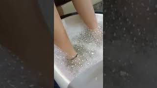 Enjoy the Foot Spa Sweet Home 🏠  VIRAL [upl. by Savill]