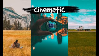 Cinematic Presets  Photoshop  Free Action and XMP File [upl. by Orvah884]