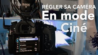 MES RÉGLAGES POUR UNE IMAGE CINÉMATIQUE GH5 [upl. by Nihhi]