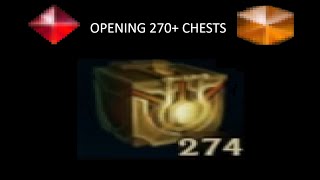 Opening 270 Masterwork Chests and Rerolling [upl. by Sivartal]