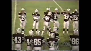 1988 Okemos Mi Football Mr Drzal Film 3 of 3 [upl. by Eiggep89]