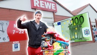 FÜR ÜBER 100€ CHIPS EINKAUFEN WAGEN ÜBERFÜLLT [upl. by Ahsiner]