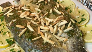 OLD SCHOOL SAUTÉED TROUT MUENIERE WITH ALMONDSTGIF FISH OF THE WEEK SEGMENT [upl. by Cornelle]