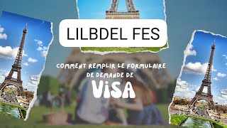 comment remplir le formulaire de demande de visa [upl. by Neffets]