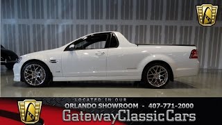 2012 Holden UTE Gateway Classic Cars Orlando [upl. by Yhprum369]