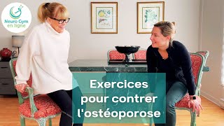 Exercices pour contrer lostéoporose [upl. by Bayer]