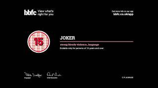 Joker  BBFC Black Card [upl. by Anita]