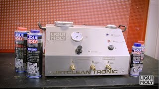 LIQUI MOLY Jetclean Tronic II  Professional cleaning device for injection systems Art Nr 29001 [upl. by Erdreid]