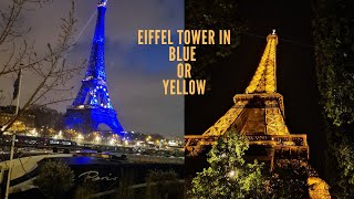 Why Eiffel Tower is BLUE😱 [upl. by Nail]