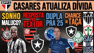 POGBA NO TIMÃO CHEQUEI  DÍVIDA DO SP FLA RETRUCA TEXTOR  DE TÍTULO SAF DA LUSA GALO ZÊRO E [upl. by Kayne]