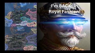 RoyalReich What if the Kaiser returned to Germany in 1930 Hoi4 Timelapse [upl. by Wash190]