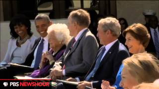 Watch President Bill Clinton speak at the Dedication of the George W Bush Library [upl. by Earvin]