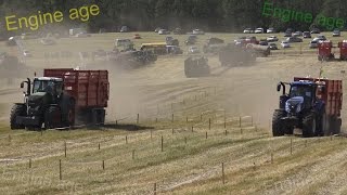 Fendt vs New Holland  Tractor Show  Tractor Drag Race 2016 [upl. by Warchaw]