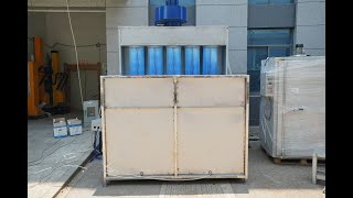 Fluidized Bed Powder Coating Machine [upl. by Chastity567]