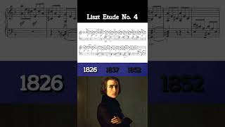 Liszts MAZEPPA 1826 vs 1837 vs 1852 [upl. by Anihta990]