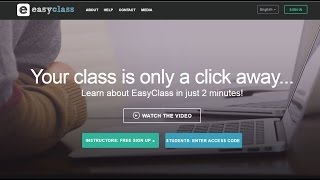 Easyclass  Secure online class management tool LMS [upl. by Heinrich175]