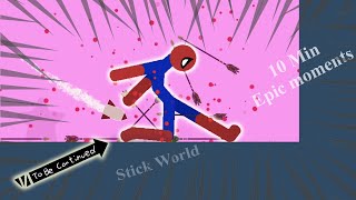 10 Min Best falls  Stickman Dismounting funny and epic moments  Like a boss compilation 362 [upl. by Notnroht491]