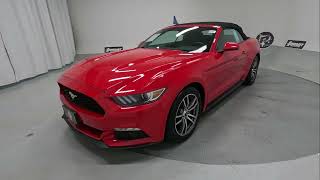 Used 2016 Ford Mustang EcoBoost Premium Car For Sale In Columbus OH [upl. by Ailene]