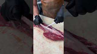 How to Prep a Perfect Tenderloin The Silver Fox Butchers Guide [upl. by Aihsot596]