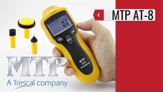 MTP AT8 ContactNonContact Tachometer product video presentation [upl. by Ahsiled]