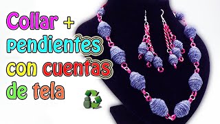 Ideas para vender Bisutería reciclada con Jeans o vaqueros Reciclaje Ecobrisa [upl. by Cheshire]