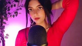 Asmr quotMarlin Monroequot تعملك ميك أب الكريسماس🎄 رأس السنة 🎉🎊 [upl. by Amethyst]