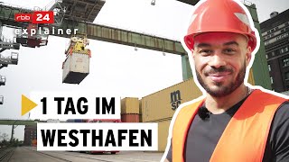 Wie sieht die Arbeit im Westhafen aus  rbb24 explainer [upl. by Eachelle498]