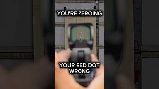 How to properly Zero your red dot [upl. by Margaretta940]