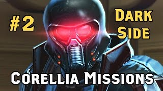 SWTOR Corellia Empire Missions  Master Corin Tok  The Immortal Jedi  Dark Side Sith Warrior 2 [upl. by Elvah109]