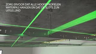 Rockfon® System T24 X™  Plafond Installatie Systeem [upl. by Hgielanna]