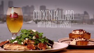 Chicken Paillard with Grilled Tiramisu [upl. by Nilak565]