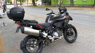 Benelli TRK502X Motocentrum BampB Vysoké Mýto [upl. by Euqinahc147]