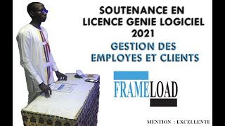 Soutenance en Génie logiciel niveau 3  Automatisation de la gestion des employés et clients [upl. by Simaj]