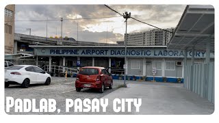 RTPCR  SWAB TEST  Philippine Airport Diagnostic Laboratory  PADLAB [upl. by Regnij]